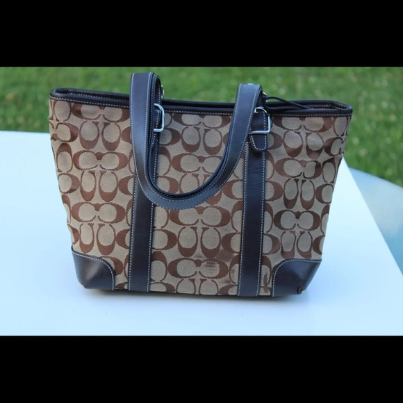 Coach signature logo tote bag - Picture 7 of 8